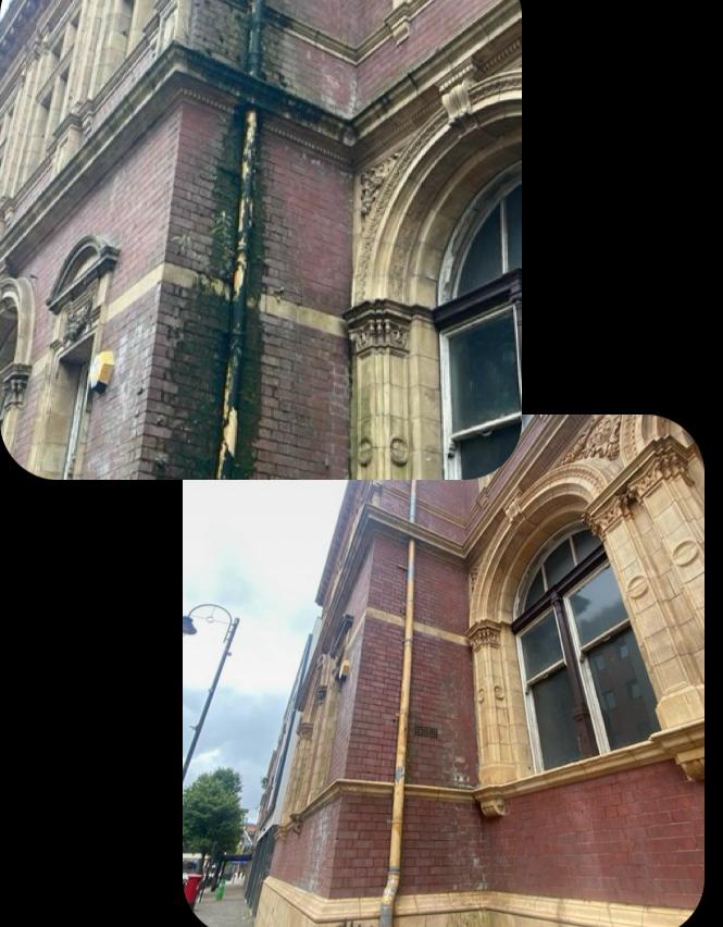 Commercial Fascia & Soffit Cleaning result sample 1